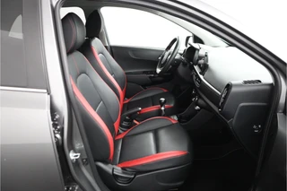 Kia Picanto 1.0 DPi GT-Line  - Fietsendragerhaak - Climate Control - Apple Carplay / Android Auto - Lederen bekleding - Fabrieksgarantie tot 07-2029 / 34