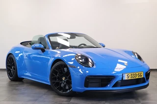 Porsche 911 Cabrio 3.0 Carrera 4 GTS  Sport Chrono X- Sight NL Auto 480PK! Shark blue Dealer onderhouden 24 Maanden garantie* (Vraag naar de voorwaarden)
