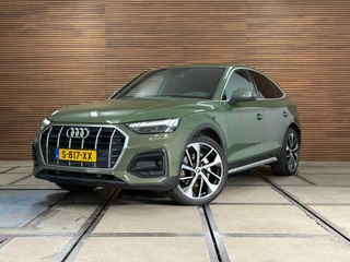 Audi Q5 Sportback 50 TFSI e S-line edition | Luchtvering | District Green | Ambient | Matrix-LED / OLED | Business-Pack | CarPlay