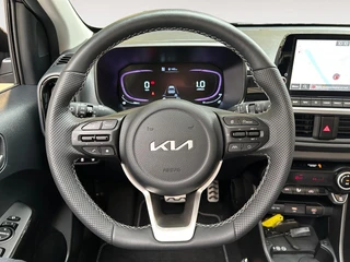 Kia Picanto 1.0 DPI GT-Line Automaat | Apple Carplay / Android Auto | Navigatiesysteem | Stoel + Stuurverwarming | Elektrisch Bedienbaar Schuif / Kanteldak | Parkeersensoren + Camera Achter | Cruise Control | Dodehoekdetectie + Correctie | Lichtsensor | 16"Lichtmetalen Velgen / 16