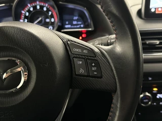 Mazda 3 2.0 GT-M LEER NAVI CARPLAY ECC CRUISE LM 102000KM STOELVERWARMING. / 27