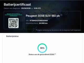 Peugeot 3008 1.6 HYbrid 225 Blue Lease Allure | 98% SOH | NL auto | Camera / 39