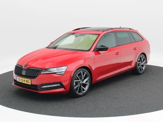Škoda Superb Combi 1.5 TSi 150 Pk Automaat Sportline Business | Panoramadak | Trekhaak | Virtual Cockpit | Adaptive Cruise | Camera | LED | 19 Inch | 53.466 Km!