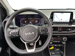 Kia Picanto 1.0 DPI GT-Line Automaat | Apple Carplay / Android Auto | Navigatiesysteem | Stoel + Stuurverwarming | Elektrisch Bedienbaar Schuif / Kanteldak | Parkeersensoren + Camera Achter | Cruise Control | Dodehoekdetectie + Correctie | Lichtsensor | 16"Lichtmetalen Velgen / 20