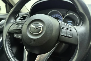 Mazda 6 2.0 TS | Navigatie | Trekhaak  (1.300KG trekgewicht )| Climate control | Stoelverwarming | Parkeersensoren | Cruise control | Extra getint glas / 21