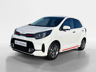 Kia Picanto 1.0 DPi GT-Line | Keyless entry | Climate control | Cruise control | LM-Velgen | Navigatie | Leren bekleding