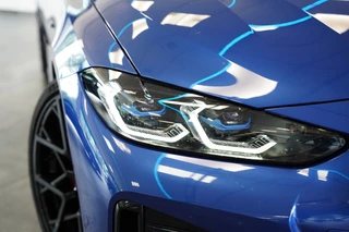 BMW 4 Serie Gran Coupé M440i xDrive High Executive  ACC Opendak Wide Screen Head-up H&K Trekhaak Carbon Laser Light Portimao Blue! / 31