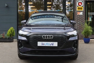 Audi Q4 e-tron 50 quattro S Edition 77 kWh Optiek Zwart S-Line/Pano/Leder/Matrix LED/Elek. stoelen+mem/Head-up/Camera/Keyless/20" / 8