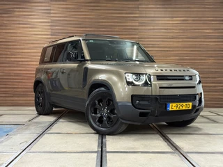 Land Rover Defender 110 2.0 D240 110 SE | Pano | Leer| Memory | Luchtvering | 360° Camera | Meridian | incl btw geel kenteken / 29