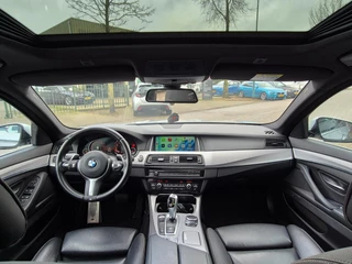 BMW 5 Series 520i High Executive M Sport Schuifdak Apple CarPlay 2e eigenaar dig. Dash NAP NL / 17