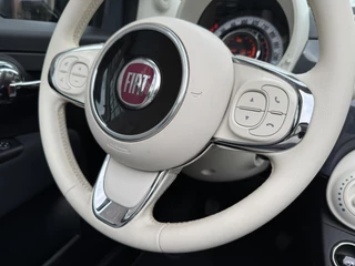 Fiat 500 C 1.0 Hybrid Lounge / Cabrio Elektrisch Dak / Apple CarPlay-Android / Cruise Control / 1e Eigenaar / NED-FIAT / 19