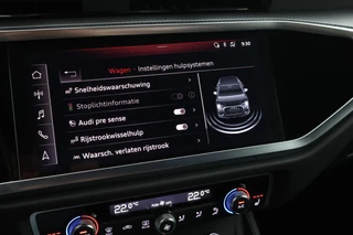 Audi Q3 40 TFSI 190pk quattro edition one Trekhaak Camera Keyless Virtual Cockpit Panoramadak Navigatie S-Line / 34