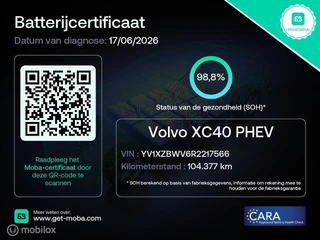 Volvo XC40 1.5 T4 Plug-in Hybrid 211PK Plus Dark H&K/PANODAK / 37