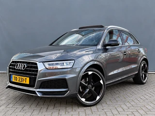 Audi Q3 BWJ 2018 | 1.4 TFSI 150 PK | S-LINE | AUTOMAAT | PANORAMADAK | ELEKTR. STOEL | TREKHAAK | KEYLESS | HALF LEDER | RS VELGEN | ELEKTR. KLEP | FULL LED | CLIMA | BLUETOOTH | NAVI | PDC |