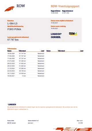 Ford Puma 1.0 EcoBoost Hybrid Titanium | Carplay | Camera | 125PK | 1ste Eigenaar | / 31