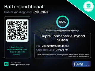 Cupra Formentor 1.4 e-Hybrid SOH 100% Camera Memory-stoelen El. achterklep / 8