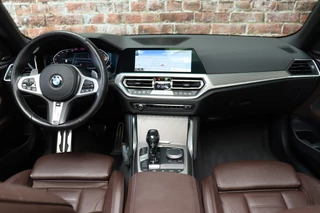 BMW 4 Serie Cabrio 430i High Executive M Sport Pakket Automaat  / Live Cockpit Professional / Harman Kardon / Air Collar / Leder / Head-Up Display / 19 Inch / M Sportremsysteem / Driving Assistant Professional / Safety Pakket / Laserlight / CoPilot Pack / Shadow Line / 17