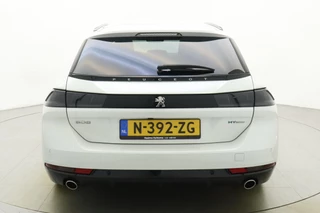 Peugeot 508 SW 1.6 HYbrid GT | Nieuwe tractiebatterij | 225pk | 18" LM Velgen | Camera | Dodehoek Detectie | Full LED | Lane Assist | Navigatie | Afneembare trekhaak / 12