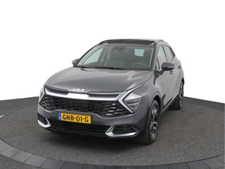 Kia Sportage 1.6 T-GDi Hybrid DynamicPlusLine  - Kantel/Schuifdak - Stoel en stuur verwarming - Parkeersensoren - Navigatie- Fabrieksgarantie tot 10-2031 / 2