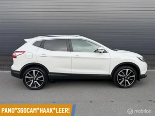 Nissan Qashqai 1.2 Tekna + LEER*CRUISE*PANO*360*HAAK*NAV*STOELVERW*NAP! / 18