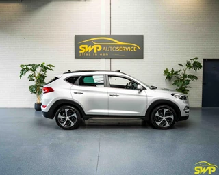 Hyundai Tucson 1.6 T-GDi Premium 4WD | Pano | Navi | Leder | Elektr stoelen | Full option | Stoel ventilatie | Dodehoek / 33