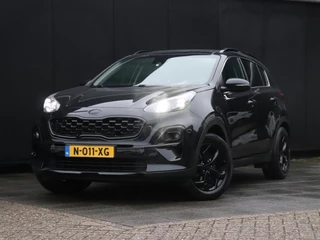 Kia Sportage 1.6 T-GDI Black Edition | LEDER | NAVI | TREKHAAK | STOELVERW | APLE CARPLAY | KEYLESS