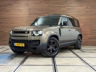 Land Rover Defender 110 2.0 D240 110 SE | Pano | Leer| Memory | Luchtvering | 360° Camera | Meridian | incl btw geel kenteken