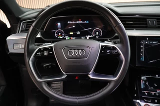 Audi e-tron Sportback S quattro 503pk 95 kWh SOH 93% Panoramadak Trekhaak Leder Matrix LED B&O Memory Keyless Navigatie / 24