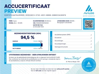 CUPRA Born Performance One 62 kWh 204 Pk | Stoel/Stuurverwarming | Camera | Adaptive Cruise | Navigatie | 18 Inch | 66.591 Km !! / 2