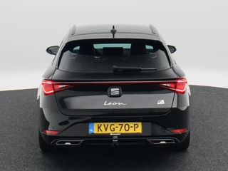 SEAT Leon Sportstourer 1.5 TSi e-Hybrid 204 Pk Automaat FR Business | Trekhaak | Carplay | Virtual Cockpit | Keyless | Adaptive Cruise | Stoel- en Stuurverwarming | 17 Inch / 8