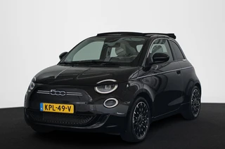 Fiat 500 C La Prima 42 kWh Cabrio Leder Stoelverwarming Achteruitrijcamera 17"