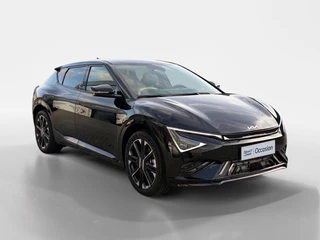 Kia EV6 GT-Line Business Edition 84 kWh | Rijdende Demo ! | Draadloos Apple Carplay / Android Auto | Navigatiesysteem | Elektrisch Verstelbare voorstoelen | Licht + Regensensor | Stoelverwarming+ Stoelkoeling  | Stuurverwarming | Elektrisch Bedienbare Achterklep | 19"Lichtmetalen Velgen | Lederen Bekleding. / 4