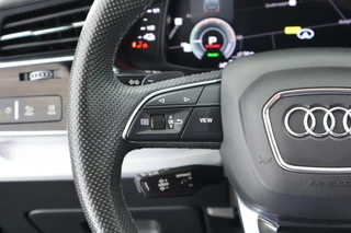 Audi Q7 55 TFSI e 381pk quattro Pro Line S Trekhaak 360Camera B&O Head-Up Keyless Virtual Cockpit Luchtvering Panoramadak 2x S-Line / 22