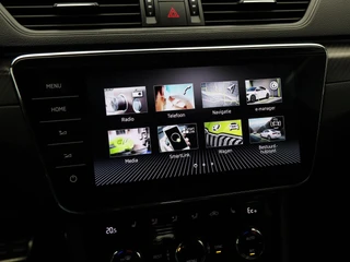 Škoda Superb Combi 1.4 TSi 218 Pk iV Sportline Business | Trekhaak | Stoelverwarming | CarPlay | Camera | Cruise Control | Navigatie | Full LED | 19 Inch | 91.754 Km !! / 28