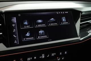 Audi Q4 Sportback e-tron 40 S edition 77 kWh SOH 93% Trekhaak Camera HUD Sonos Panoramadak Stoelverwarming Navigatie S-Line / 30