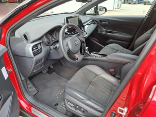 Toyota C-HR 1.8 HYBRID GR-SPORT 19"LM-VELGEN CAMERA NAVI STUUR-/STOELVERWARMING P-SENSOREN AD-CRUISE HALF-LEDER/ALCANTARA / 11