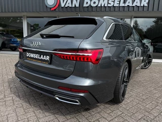 Audi A6 Avant 45 TFSI quattro Sport Pro 2x S-Line 245PK Pano HUD 20 inch LMV Sportstoelen Camera Stoelverw. / 19