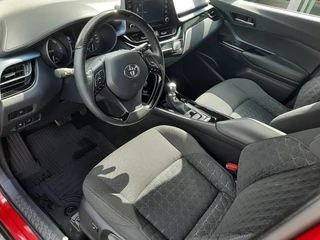 Toyota C-HR 1.8 HYBRID BI-TONE STUUR/STOEL&WISSERVERW. DODEHOEK DETECTIE ALL-SEASON PARELMOER/BI-TONE-LAK KEYLESS LED / 22