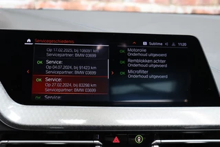 BMW 2 Serie Gran Coupé 218i High Executive M Sport Pakket Automaat  / Live Cockpit Professional / Panoramadak / Stoelverwarming / 18 Inch / Climate Control / Parkeersensoren / Bluetooth / DAB / Cruise Control / Lichtpakket / Extra Getint Glas / LED / 22