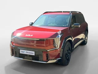 Kia EV9 GT-line AWD 99,8 kwh 7 zits | 385 PK | Geventileerde/verwarmde stoelen | Wireless Carplay & Android auto | 2.500 kg trekgewicht | Meridian | Fabrieksgarantie t/m 19-6-2033 +3x 1 jaar* | NAP