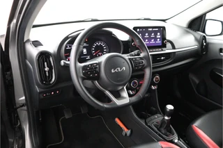 Kia Picanto 1.0 DPi GT-Line  - Fietsendragerhaak - Climate Control - Apple Carplay / Android Auto - Lederen bekleding - Fabrieksgarantie tot 07-2029 / 33