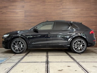 Audi Q8 55 TFSI quattro Pro Line Plus S Line |Black Pack | Luchtvering | PANO| Matrix-Led | 22INCH |BANG&OLUFSEN |TREKHAAK / 47