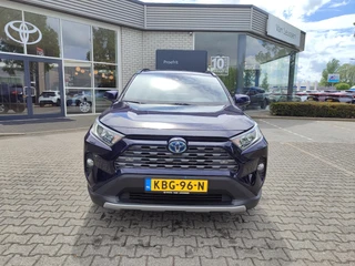 Toyota RAV4 2.5 HYBRID STYLE LEDER STOEL/STUURVERW PARK-SENSOREN EL-STOEL EL-ACHTERKLEP APPLE/ANDROID CAMERA CLIMA LED PRIVACY GLASS 17'' LM-VELGEN / 30