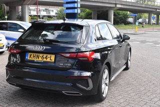 Audi A3 Sportback 35 TFSI S edition S-line | Leder | Adaptieve Cruise | Navi | Carplay | 12 mnd BOVAG garantie | Whatsapp 06-53188999 / 17