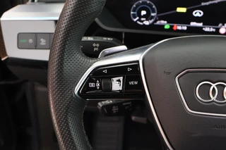 Audi Q8 e-tron 50 340pk quattro S Edition 95 kWh SOH 100% B&O HUD Keyless Stoelverwarming Camera Panoramadak Navigatie 2x S-Line / 20