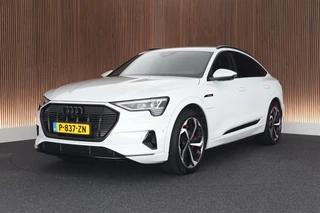 Audi e-tron Sportback 55 408pk quattro S edition 95 kWh SOH 91% Luchtvering 360Camera Nachtzicht Keyless Adaptive cruise