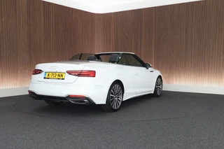 Audi A5 Cabriolet 35 TFSI 150pk S edition Nekverwarming Stoelverwarming Leder Virtual Cockpit Matrix Led 2x S-Line / 7