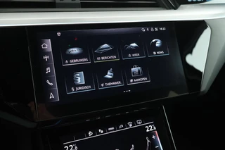 Audi Q8 e-tron 50 340pk quattro S Edition 95 kWh SOH 100% B&O HUD Keyless Stoelverwarming Camera Panoramadak Navigatie 2x S-Line / 28