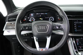 Audi Q7 55 TFSI e 381pk quattro Pro Line S Trekhaak 360Camera B&O Head-Up Keyless Virtual Cockpit Luchtvering Panoramadak 2x S-Line / 23