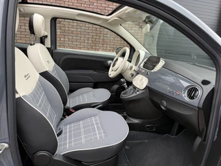 Fiat 500 C 1.0 Hybrid Lounge / Cabrio Elektrisch Dak / Apple CarPlay-Android / Cruise Control / 1e Eigenaar / NED-FIAT / 16